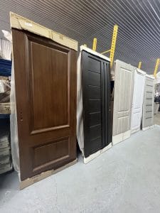 Ușă de interior lemn placat cu mdf in Fălticeni, model X22A, culoare maro, pentru casă și apartament