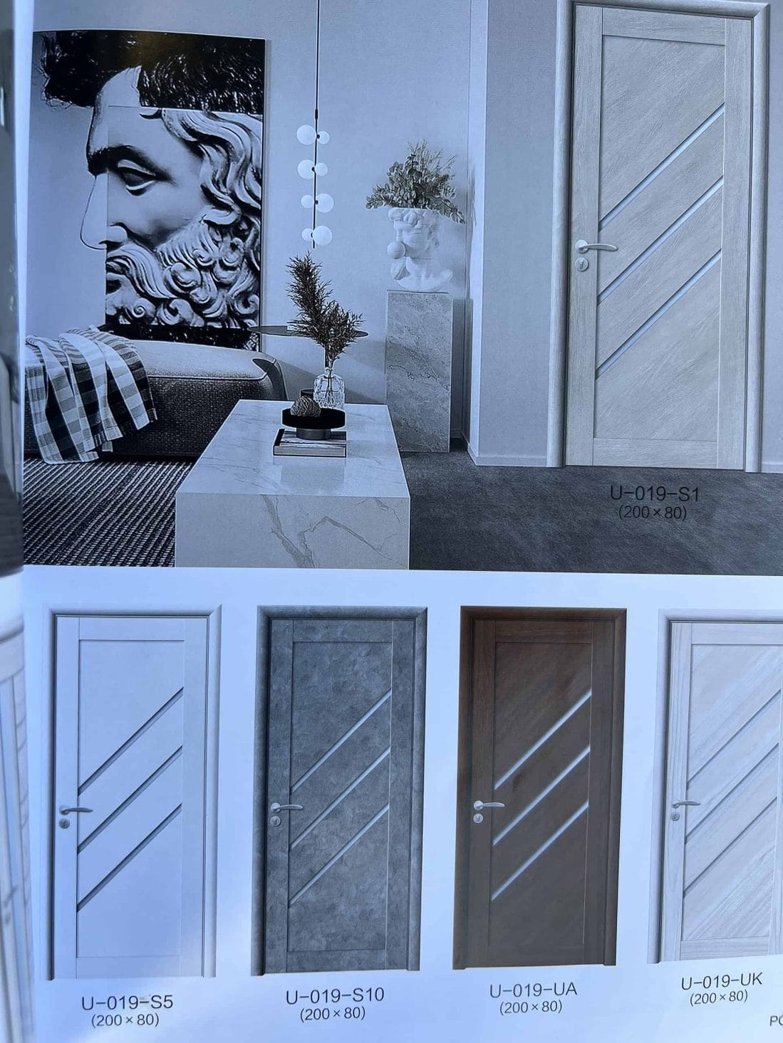 Uși Interior Rădăuți din lemn placat cu MDF pentru o rezistenta mare in timp.Sunt fabricate pe trei dimensiuni 66 76 86 cm /204cm înaltime