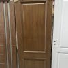 Ușă de interior lemn placată cu două straturi de MDF pentru a nu genera crăpături în timp.