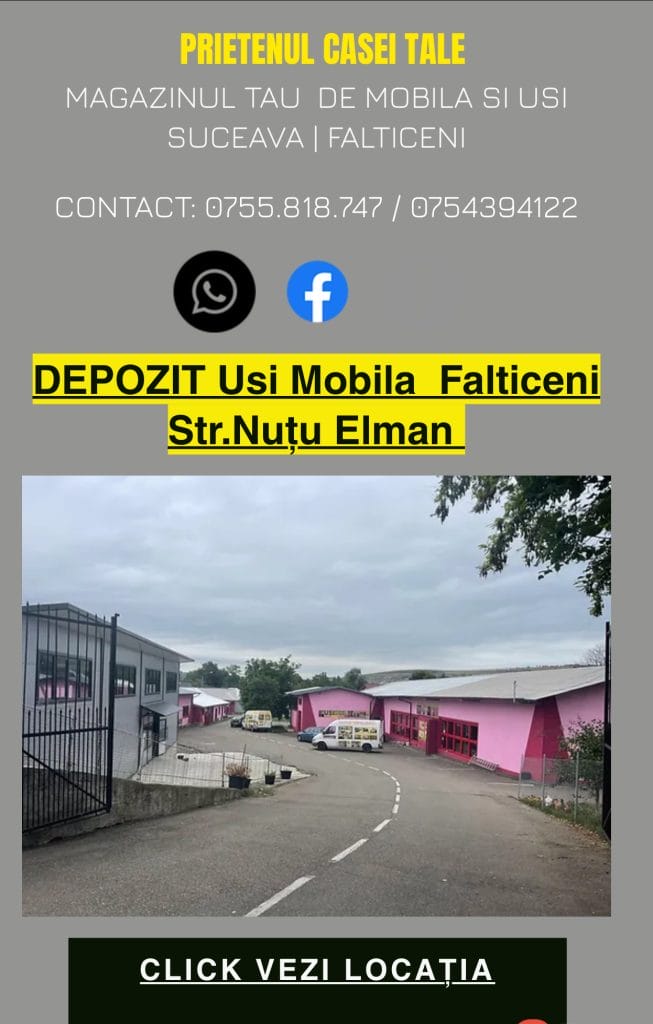 Click pe link și vezi Locatie Depozit in Falticeni