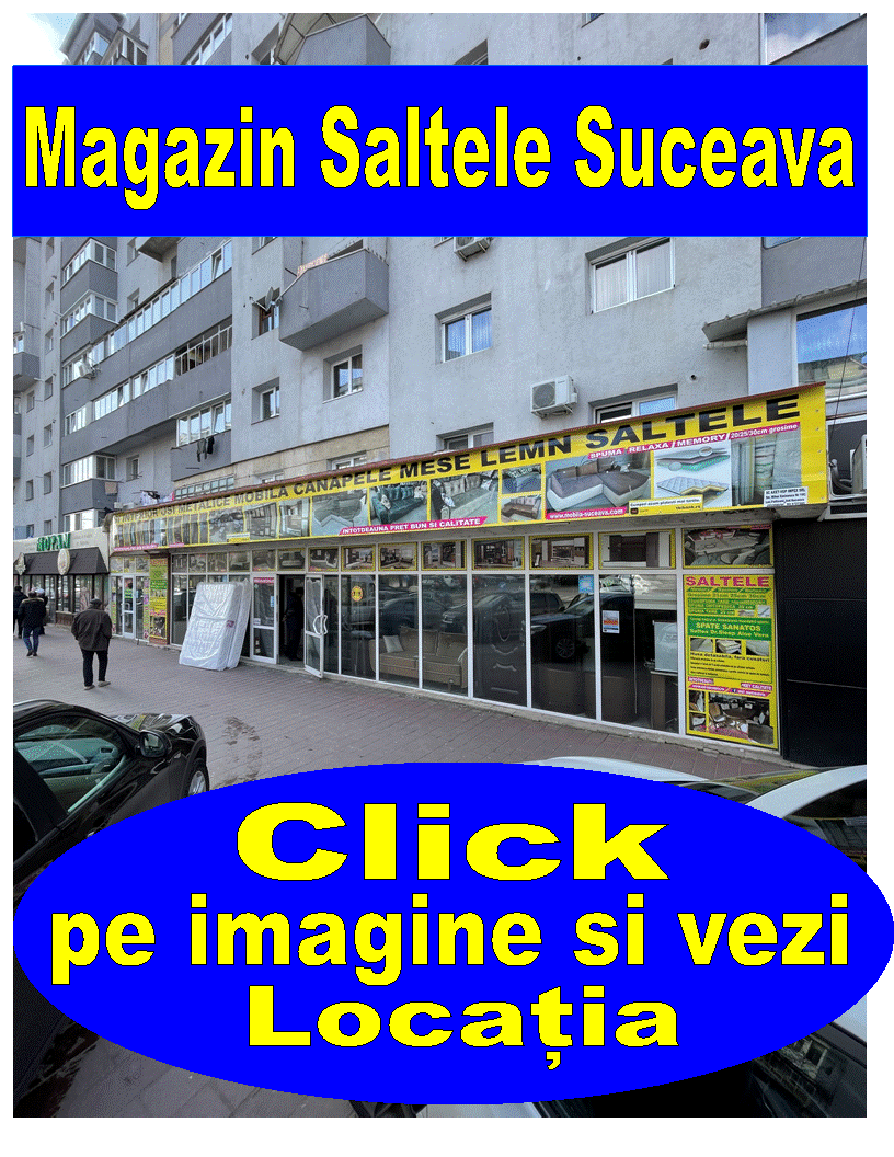 Magazin de Saltele in Suceava .Comecializăm toate tipurile de saltele la cel mai bun pret.