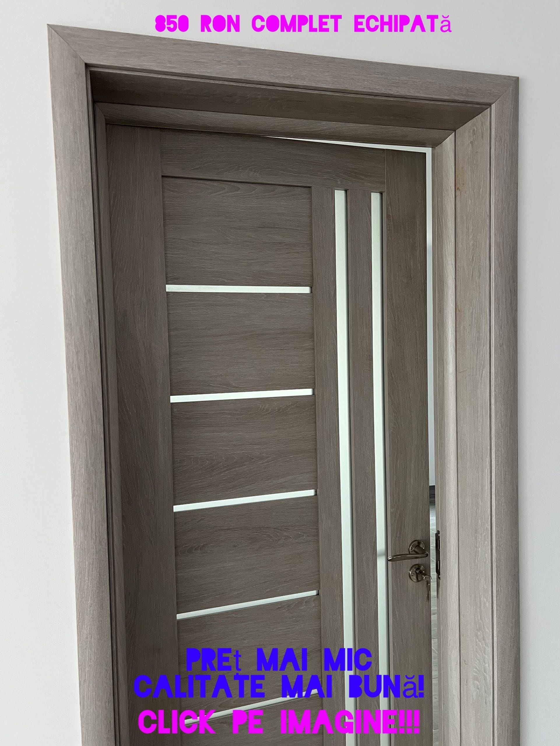 Usi interior Iasi structură de lemn. placate cu MDF, pentru mobilarea casele și apartamentelor.